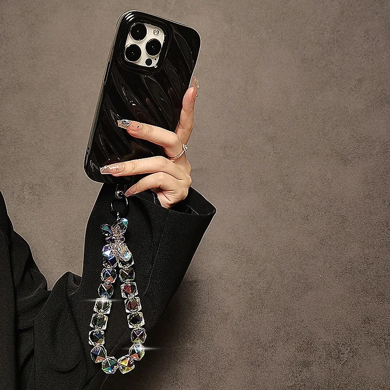 Creative Fashion Beads Phone Wrist Chain