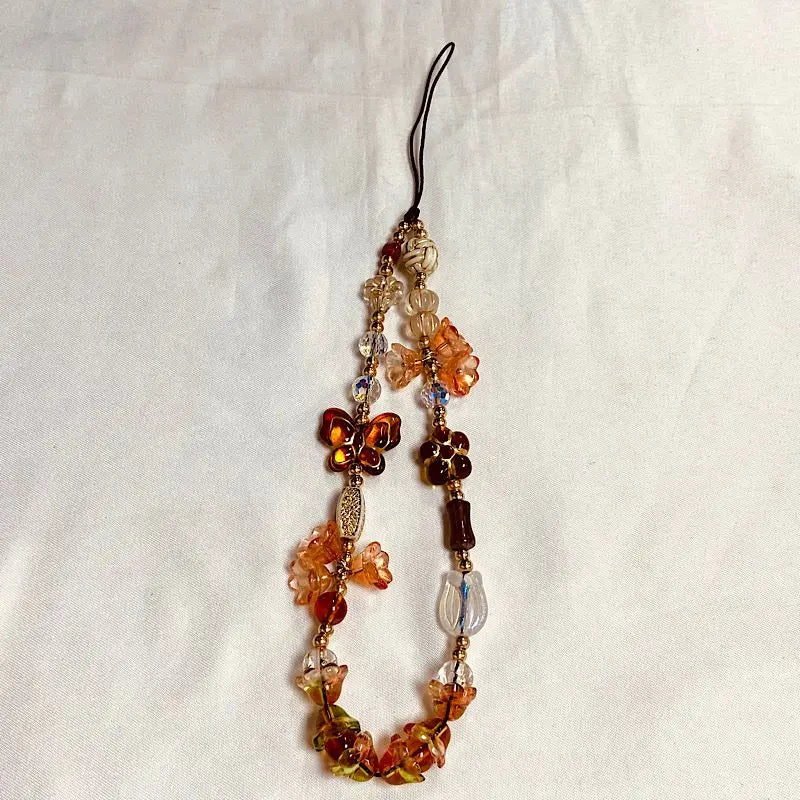 Beaded Phone Charm Strap