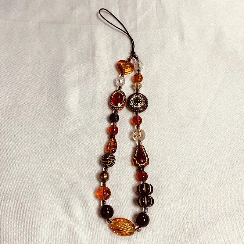 Beaded Phone Charm Strap