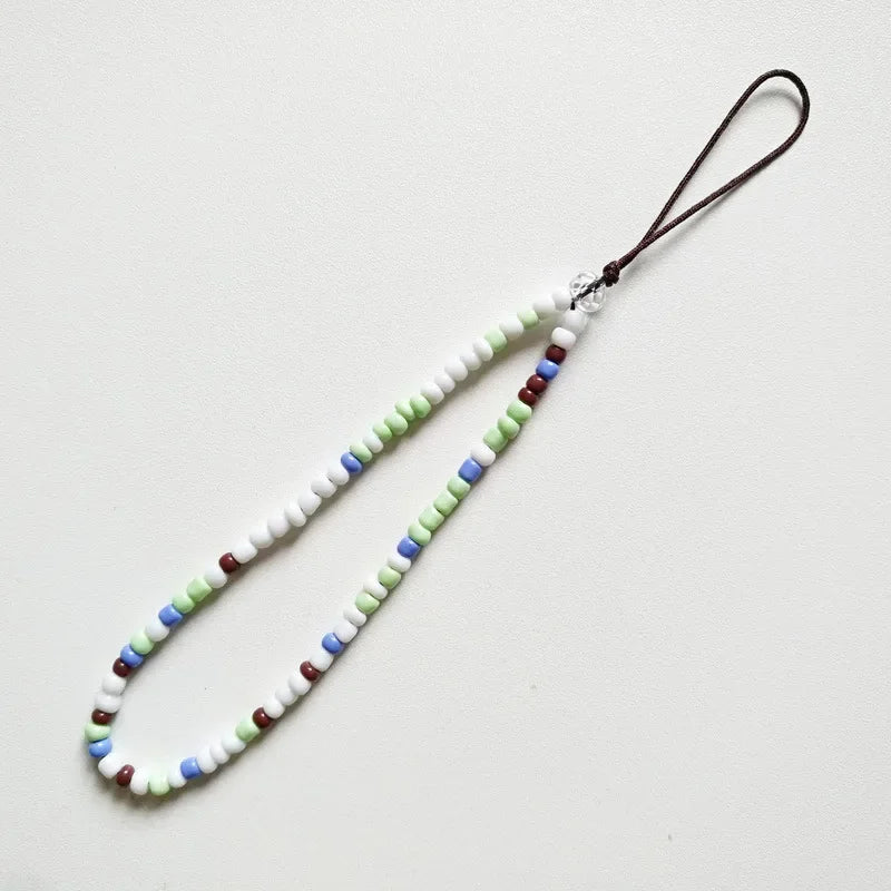 Ceramics Bead Mobile Phone Charm