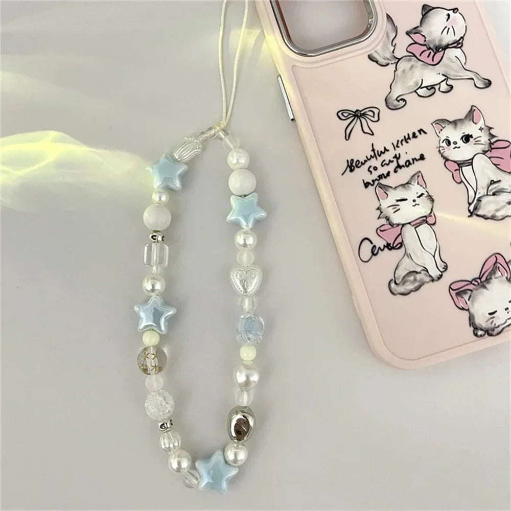 Star Pearl Phone Charms