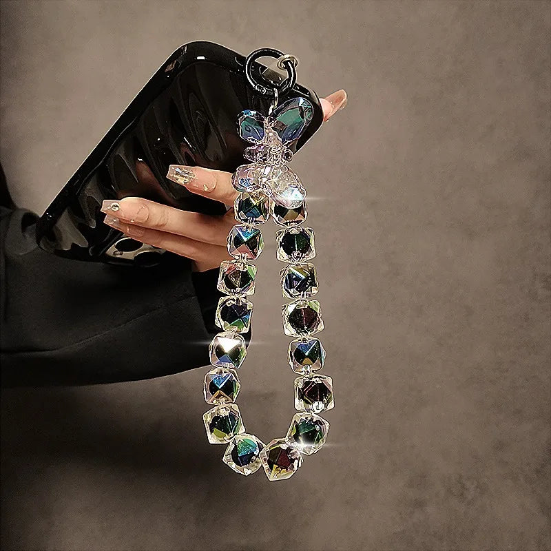 Creative Fashion Beads Phone Wrist Chain