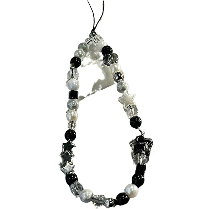 Star Pearl Beaded Phone Charms