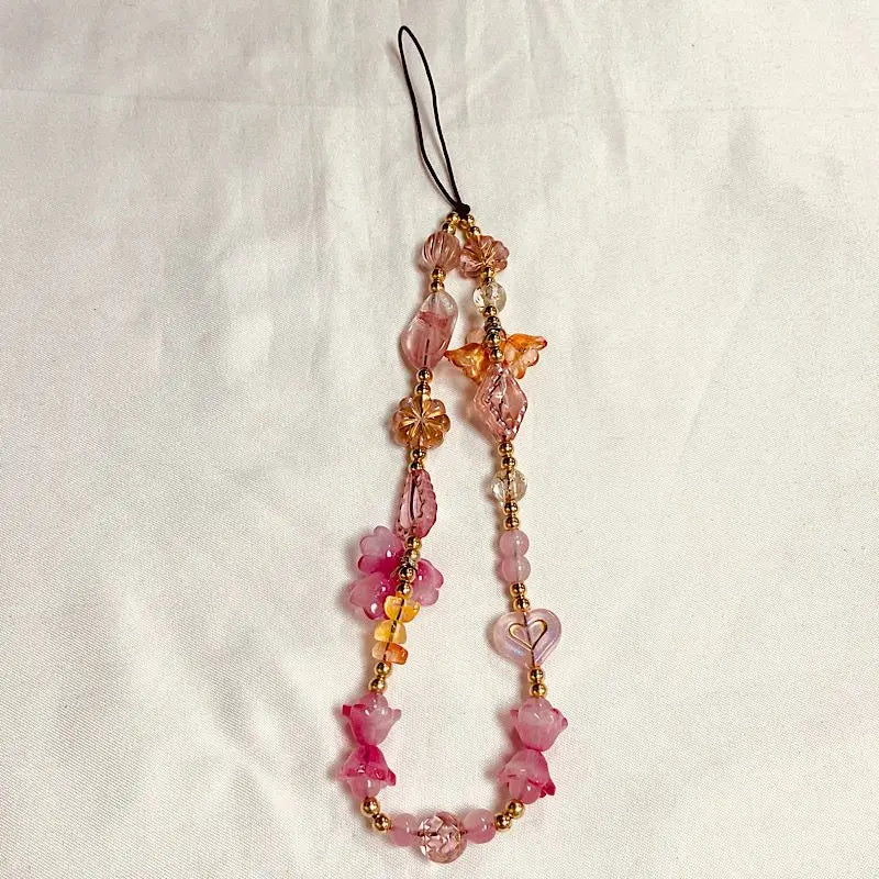 Beaded Phone Charm Strap