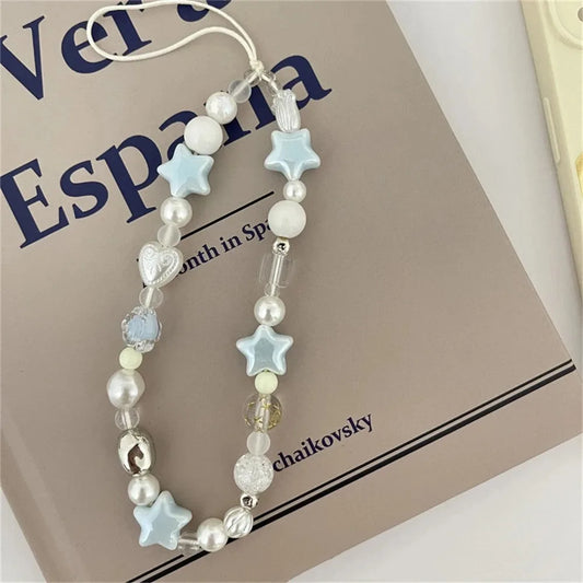 Star Pearl Phone Charms