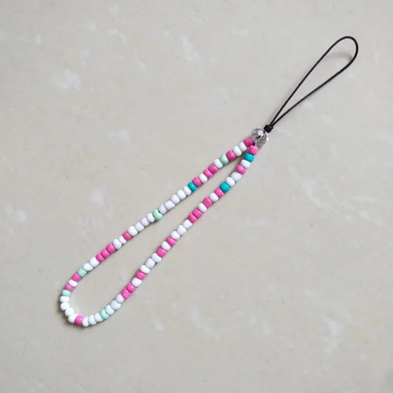 Ceramics Bead Mobile Phone Charm
