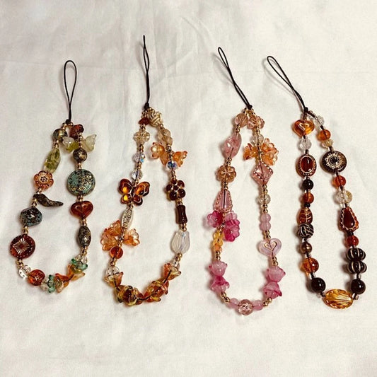 Beaded Phone Charm Strap